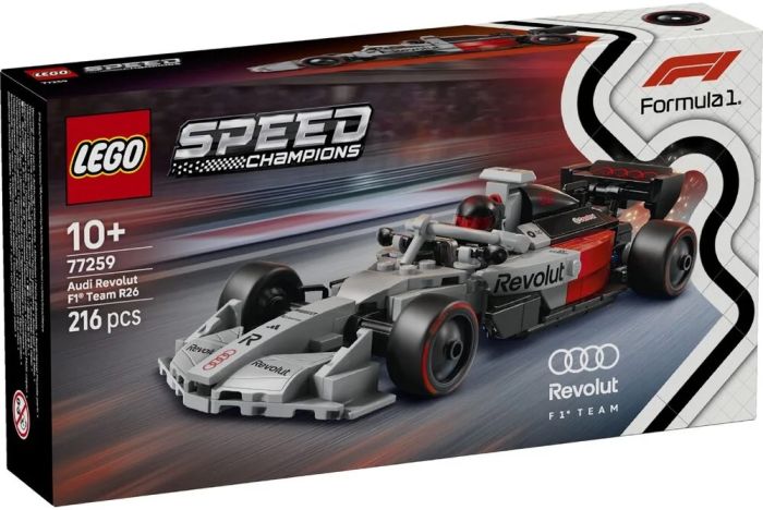Конструктор LEGO Speed Champions Гоночный автомобиль Audi Revolut F1 Team R26
