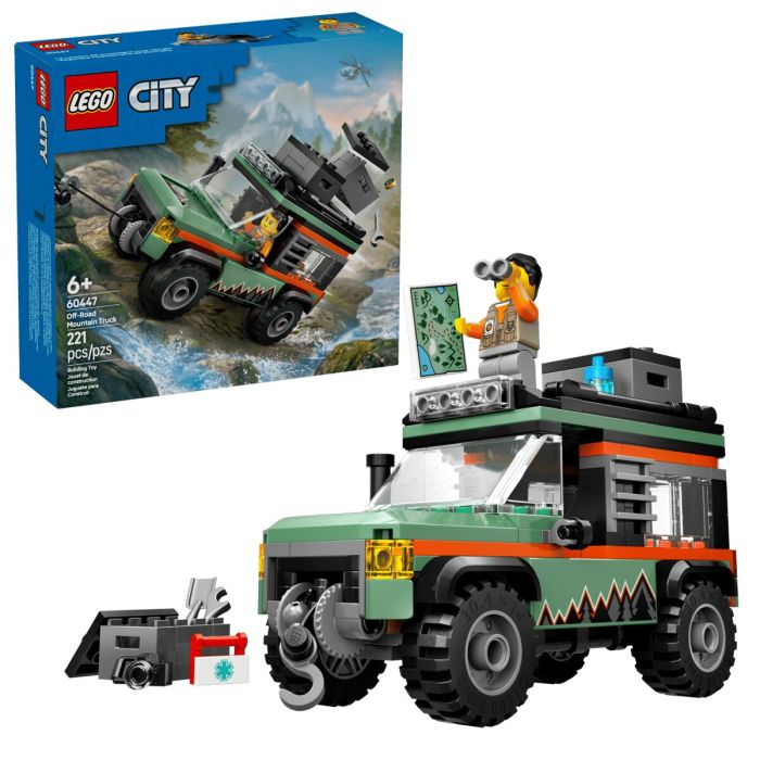 Конструктор LEGO City Горный внедорожник 4x4