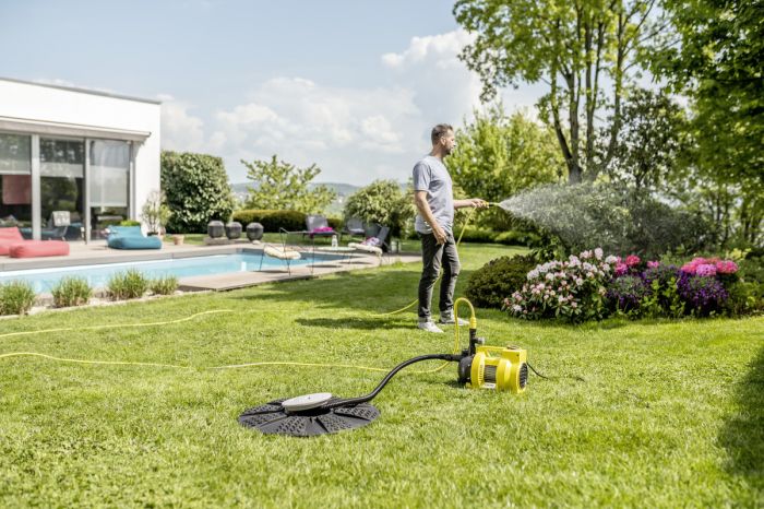 Насос садовый Karcher BP 6.000 Garden Set, 1000Вт, 6000л/ч, 45м, 4.5бар, 8м, 35°C, G1, 9.65кг