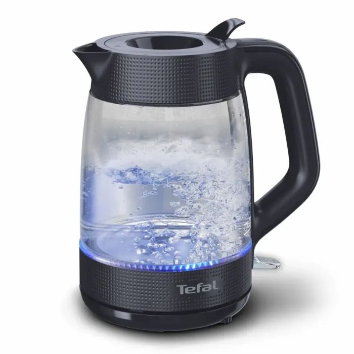 Электрочайник Tefal Morning Glass Kettle, 1.7л, стекло, с подсветкой, черный
