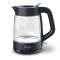 Электрочайник Tefal Morning Glass Kettle, 1.7л, стекло, с подсветкой, черный