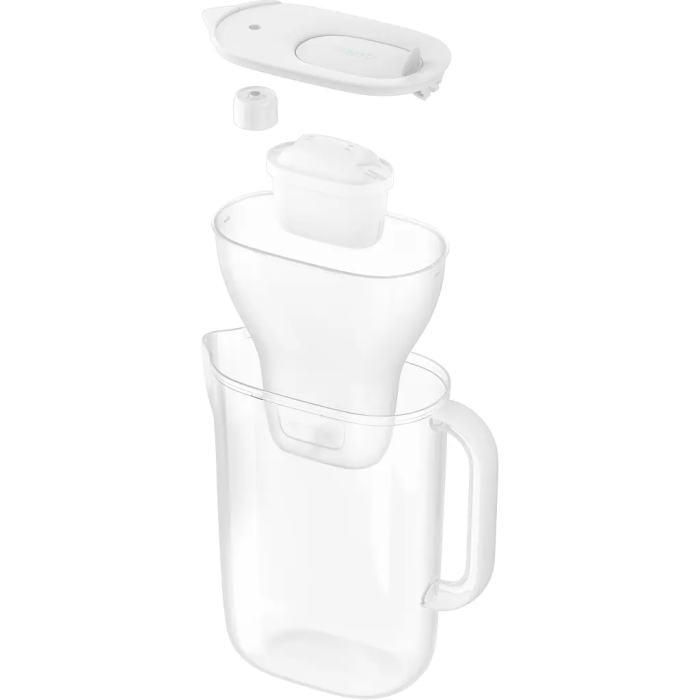 Фільтр-глечик Brita Style Essential Mxpro 2.4л (1.4л очищеної води) з картриджем білий