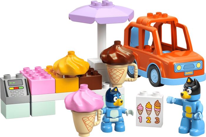 Конструктор LEGO DUPLO Bluey Приключение с мороженым с Блуи
