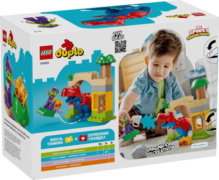 Конструктор LEGO DUPLO Disney Динозавр Spidey-Rex против Зеленого Гоблина