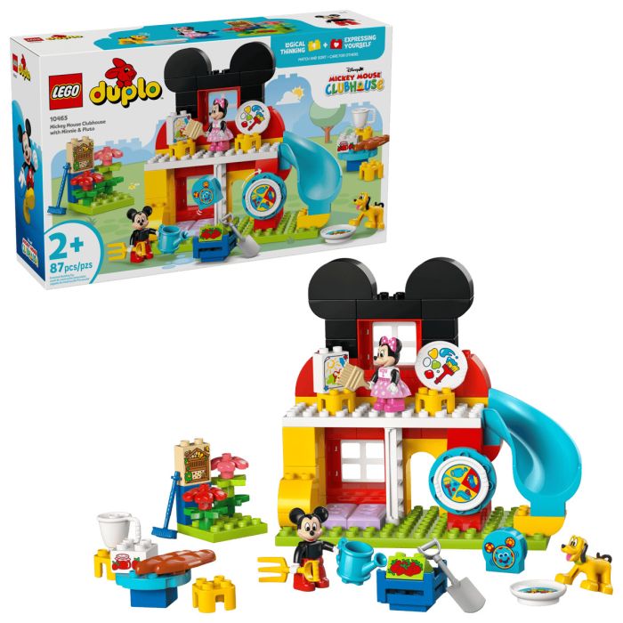 Конструктор LEGO DUPLO Disney Микки Маус: Клубний домик с Минни и Плуто