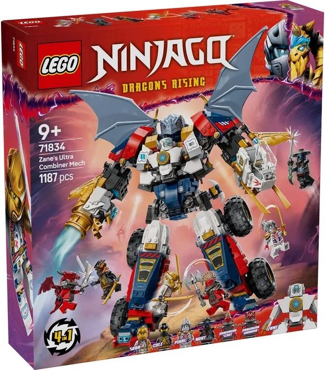 Конструктор LEGO Ninjago Ультраобьединяющий робот Зейна