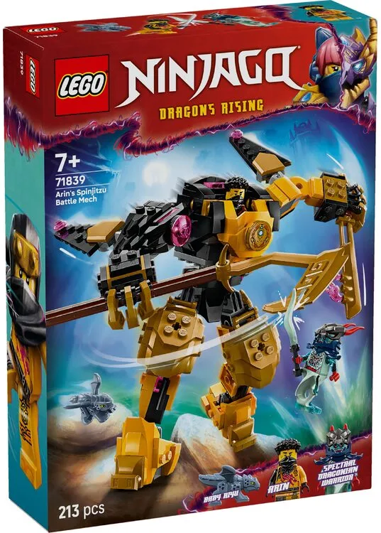 Конструктор LEGO Ninjago Боевой робот Арин Спин-джитсу