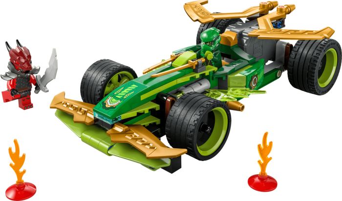 Конструктор LEGO Ninjago Автомобиль для перегонов Лойда с инерционным двигателем