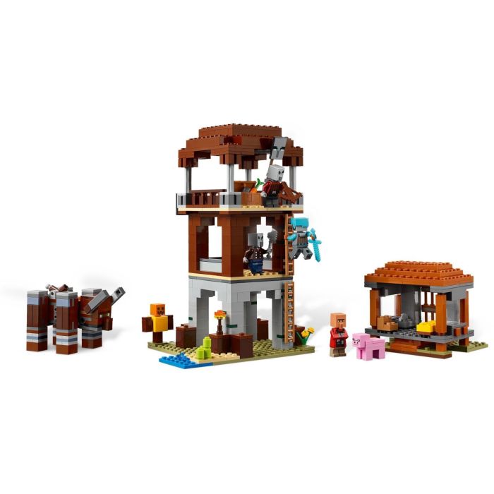 Конструктор LEGO Minecraft Аванпост розбойников и опустошитель