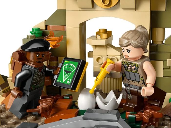 Конструктор LEGO Jurassic World Воздушная мисия со спинозавром и кетцалькоатлем