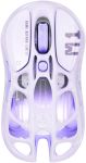 Миша GravaStar Mercury M1 Pro, magnesium alloy body, BT/WL/USB-A, RGB, Lavender Purple