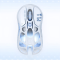 Мышь GravaStar Mercury M1 Pro, magnesium alloy body, BT/WL/USB-A, RGB, Ice Blue