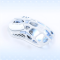 Мышь GravaStar Mercury M1 Pro, magnesium alloy body, BT/WL/USB-A, RGB, Ice Blue