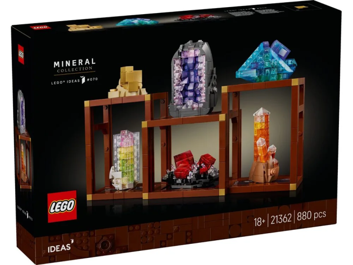 Конструктор LEGO Ideas Коллекция минералов