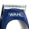 Машинка для стрижки Wahl Color Pro Lithium, от сети+акумм, вибрационный мотор, насадок-10, кейс, сталь, бело-синий