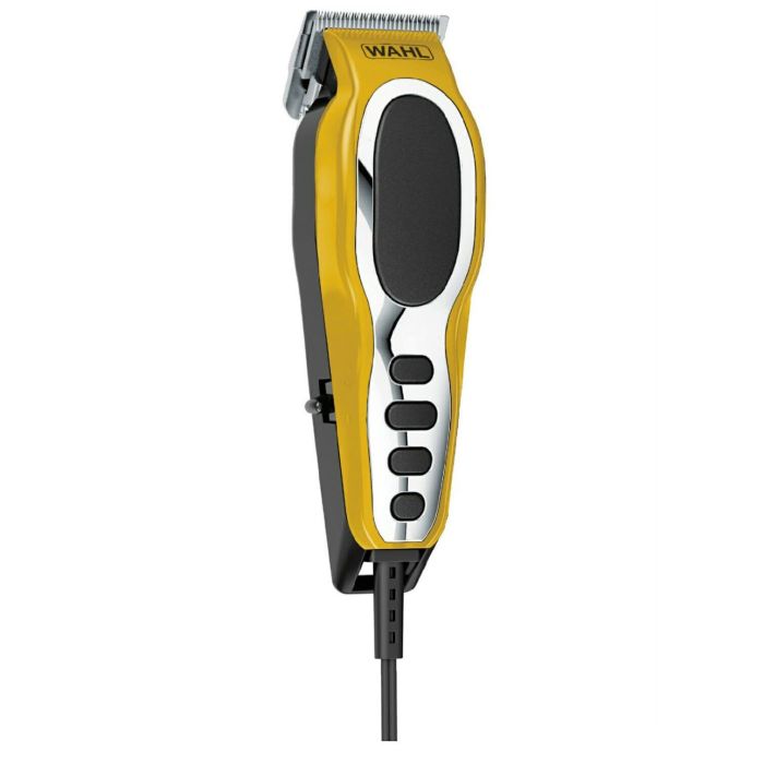 Машинка для стрижки Wahl Close Cut Pro Clipper, от сети, вибрационный мотор, насадок-6, кейс, желтый
