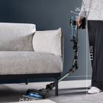 Пилосос Rowenta безпровідний X-Force Flex 10.80, 300Вт, вологе прибирання, конт пил -0.44л, автон. робота до 60хв, HEF system 99,9%, чорно-синій