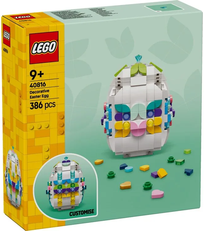 Конструктор LEGO Iconic Декоративное пасхальное яйцо