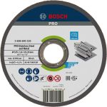 Диск відрізний Bosch Professional для нержавіючої сталі та металу 125x1.6x22.23мм