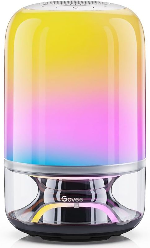 Настольная лампа розумний Govee Table Lamp 2 Pro x Sound by JBL, RGBICWW, WI-FI/Bluetooth, білий
