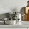 Сотейник Tefal Excellence+, с крышкой, 26 см, нержавеющая сталь, стекло, бакелит, черный