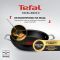 Сотейник Tefal Excellence+, с крышкой, 24 см, алюминий, стекло, бакелит, черный
