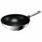 Сковорода ВОК Tefal Emotion+, 28 см, нержавеющая сталь, бакелит, черный