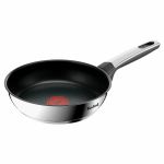 Сковорода Tefal Emotion+, 18 см, нержавеющая сталь, бакелит, черный