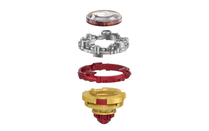 Дзиґа Infinity Nado VII Standard series Вогняне Колесо Вибуху (Fiery Blast Wheel)