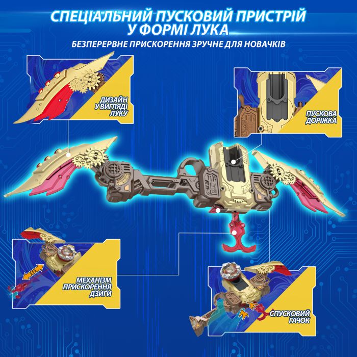 Дзиґа Infinity Nado VII Standard series Вогняне Колесо Вибуху (Fiery Blast Wheel)
