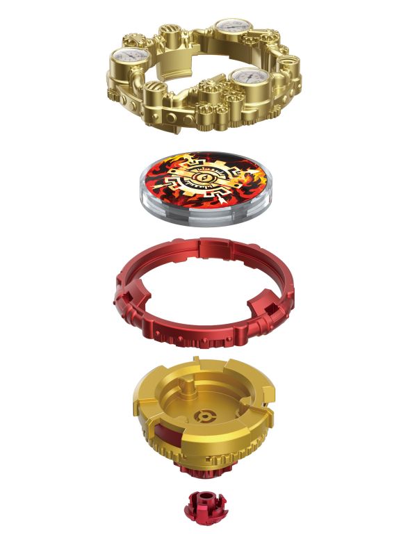 Волчок Infinity Nado VII Advanced series Огненное Колесо Взрыва (Fiery Blast Wheel)