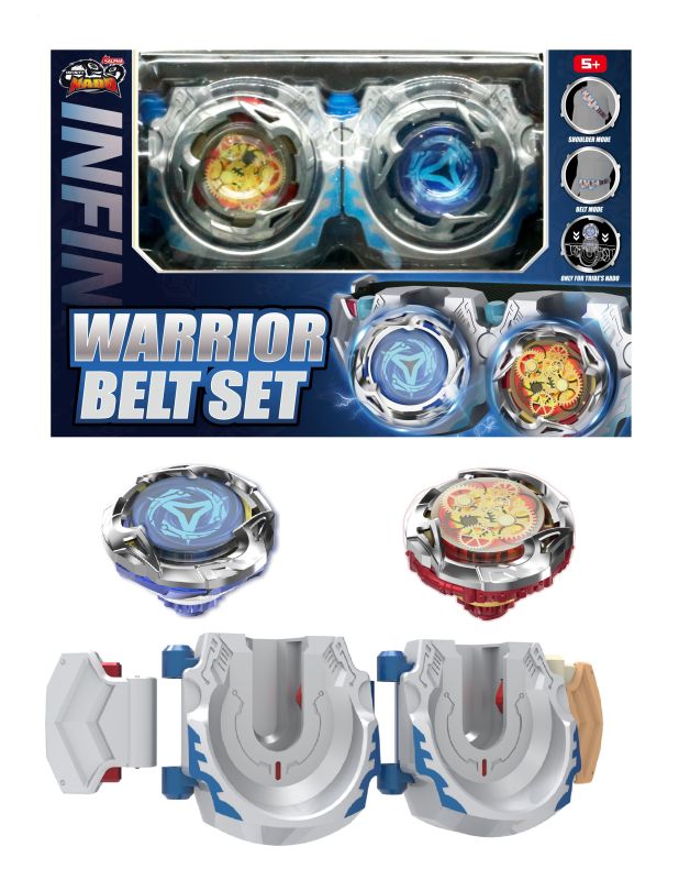 Игровой набор Infinity Nado VII Belt set Штормовой Удар и Огненное Колесо (Storm Slash, Inferno Wheel)