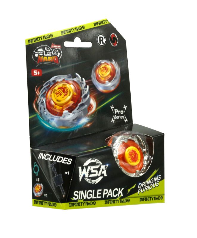 Волчок Infinity Nado VII Pro Series Single Pack Origins Свирепый Вихрь (Furious)