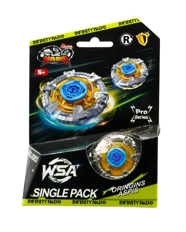 Волчок Infinity Nado VII Pro Series Single Pack Origins Щит (Aspis)