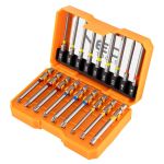 Біти Neo tools SL,PH,PZ,H,TX, 75мм, сталь S2, кейс набір 18шт