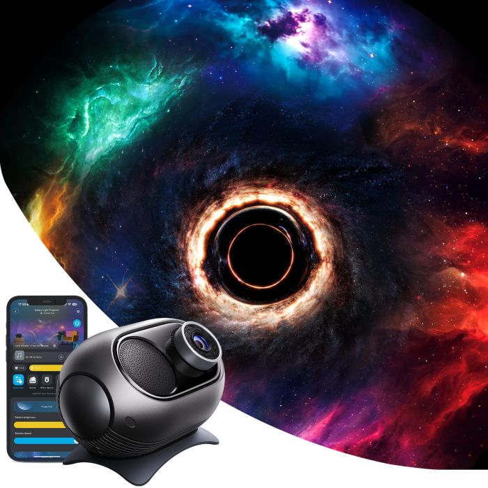 Зірковий проектор Govee H609D Galaxy Light Projector 2 Pro, RGB, WI-FI/Bluetooth, чорний