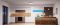 Потолочний світильник Govee 12" Smart Ceiling Light, RGBWW + RGBIC, WI-FI/Bluetooth, білий