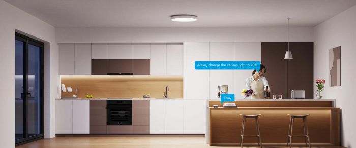 Потолочний світильник Govee 12" Smart Ceiling Light, RGBWW + RGBIC, WI-FI/Bluetooth, білий