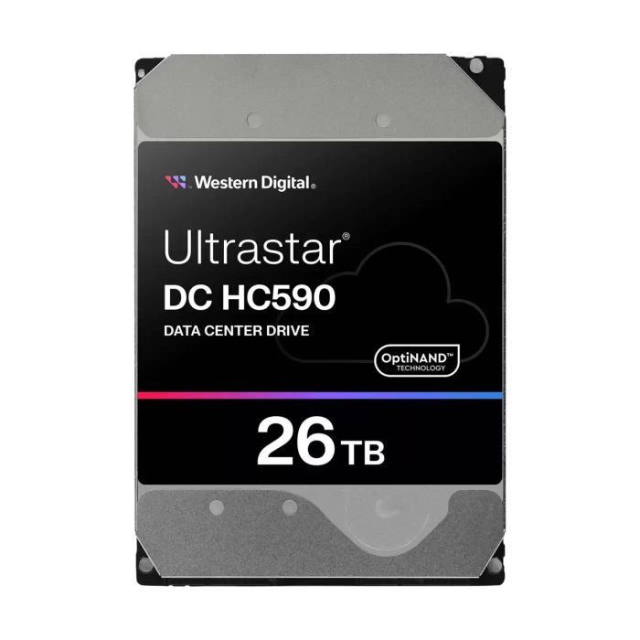Жесткий диск WD Ultrastar 26TB 3.5" 7200 512MB SATA DC HC590 (WUH722626ALE6L4)