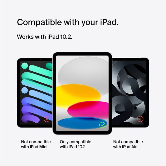 Защитное стекло Belkin для iPad 11/10 (2025 A16/2022) TemperedGlass (1 Pack)
