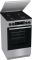 Плита Gorenje комби, 70л, 50x60см, метал. кришка, дисплей, IconLed, эмалированные реш, титан