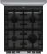 Плита Gorenje комби, 70л, 50x60см, метал. кришка, дисплей, IconLed, эмалированные реш, титан