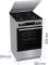 Плита Gorenje комби, 70л, 50x60см, метал. кришка, дисплей, IconLed, эмалированные реш, титан