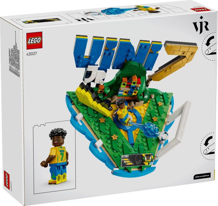 Конструктор LEGO Editions Football Вінісіус Жуніор — найкращі моменти футбольних матчів