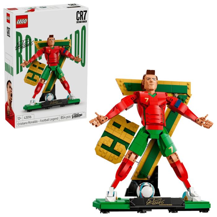 Конструктор LEGO Editions Football Криштиану Роналду — легенда футбола