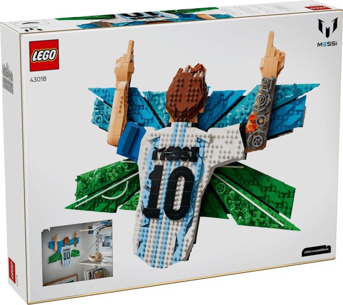 Конструктор LEGO Editions Football Лионель Мэсс — празднование