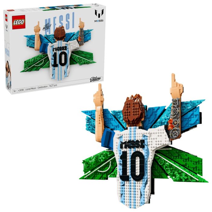 Конструктор LEGO Editions Football Лионель Мэсс — празднование
