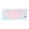 Клавиатура механическая GravaStar Mercury K1 Lite 80keys, GravaStar x BSUN Grey, BT/WL/USB, Lumen Rose