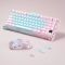Клавиатура механическая GravaStar Mercury K1 Lite 80keys, GravaStar x BSUN Grey, BT/WL/USB, Aurora Mist
