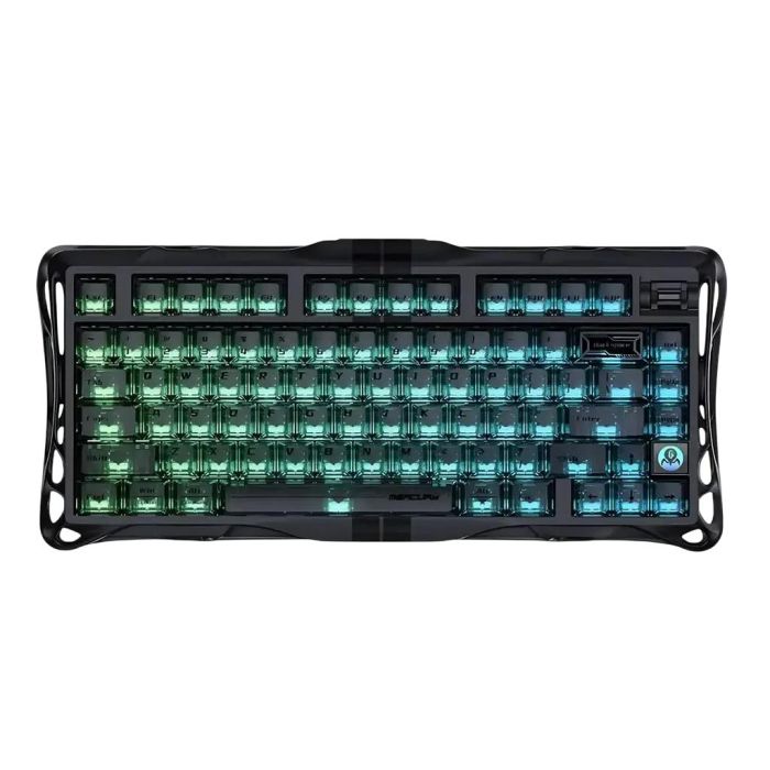 Клавиатура магнитная GravaStar Mercury V75 80keys, Magnetic Jade Pro, 8K, USB-A, RGB, Stealth Black